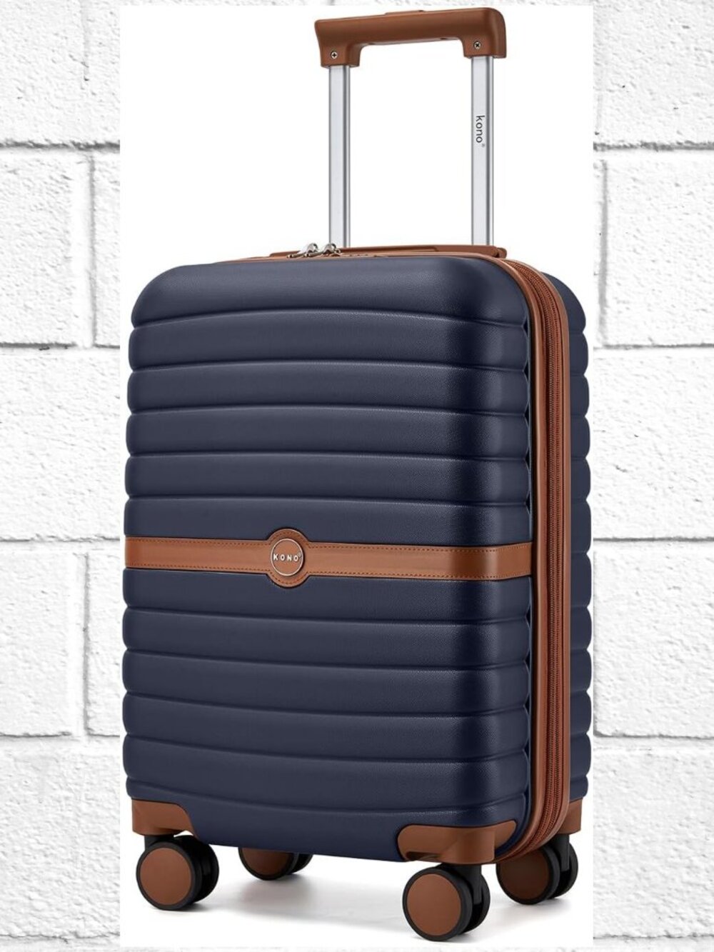 NWT! Expandable 21" Rolling Suitcase with TSA Combo Lock & Telescopic Handle